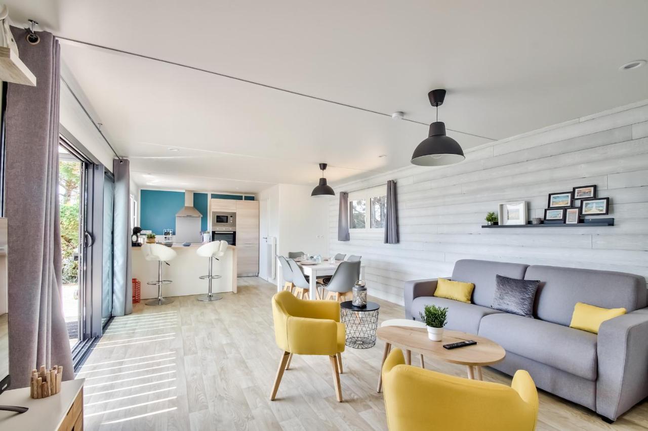 Chalet Pour 8 Dans Residence Avec Piscine Chauffee Бретіньоль-сюр-Мер Екстер'єр фото